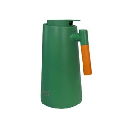 Garrafa Térmica com Gatilho Wood 1l Chá/café Verde - 3