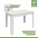 Ver imagem 3 de Conjunto Mesa 120cm Athenas e 4 Cadeiras Athenas