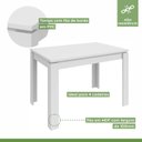 Ver imagem 4 de Conjunto Mesa 120cm Athenas e 4 Cadeiras Athenas