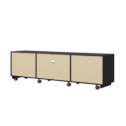 Rack Para Sala De Estar TV até 65 polegadas Preto Home Royal - 5