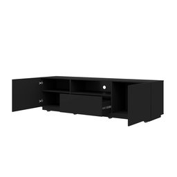 Rack Para Sala De Estar TV até 65 polegadas Preto Home Royal - 4