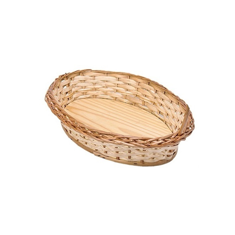 Cesta de Vime Oval de 29 X 23x06 Cm -10 Un.