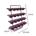 Ver imagem 2 de Suporte para Capsulas 3 Corações - Stolf Preto