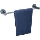 Ver imagem 3 de Kit Suporte Papel Higiênico Porta Toalha de Rosto 30cm Inox Lavabo Banheiro Jasmim