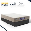 Ver imagem 2 de Cama Box com Colchão Gazin de Espuma D28 Double Face Force Plus Queen 158cm