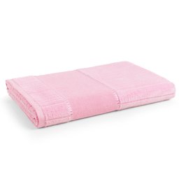 TOALHA DE ROSTO PARA BORDAR KARSTEN STELLA 49 X 80CM:Rosa Begônia - 1