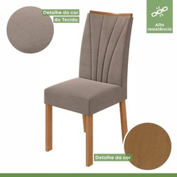 Conjunto Mesa 100cm Celebrare Redonda com 4 Cadeiras Apogeu - 8