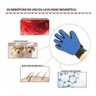 Luva Escova Nano Magnética Tira Pelo Pets Cães e Gatos - 4