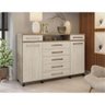 Comoda 7 Gavetas Texas Nogal Vanilla - 2