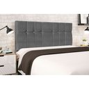 Ver imagem 3 de Cabeceira Audi X1 Chumbo Estofada para Cama Box Casal Queen Size 164cm Quarto Luxo