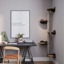 Ver imagem 1 de Árvore de Parede para Gatos Haru 5 Andares 74cm x 30cm x 167cm