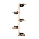 Ver imagem 2 de Árvore de Parede para Gatos Haru 5 Andares 74cm x 30cm x 167cm