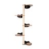 Árvore de Parede para Gatos Haru 5 Andares 74cm x 30cm x 167cm - 2