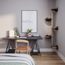 Ver mais imagens de Árvore de Parede para Gatos Haru 5 Andares 74cm x 30cm x 167cm