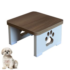 Base Comedouro Bebedouro Elevado Pet Mdf Cachorro