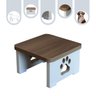 Base Comedouro Bebedouro Elevado Pet Mdf Cachorro - 2