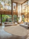Ver imagem 4 de Tapete Comfy Bege - Oval