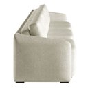 Ver imagem 3 de Sofá Cama Modulado Retrátil e Reclinável Decorativo Varsóvia 246cm Bouclê Bege G33 - Gran Belo