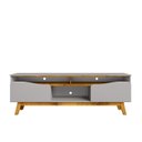 Ver imagem 2 de Rack Ilhabela para Tv de 75" Off-white/naturalle - Bechara