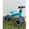 Andador Bebê Bicicleta de Equilíbrio Infantil sem Pedal 4 Rodas Zippy Toys Azul - 2