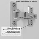 Ver imagem 7 de Mesa de Cabeceira Alta 1 Porta e 1 Gaveta 38cm Veneza Luciane Móveis