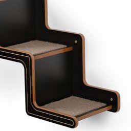 Escadinha Celine para Gatos 4 Degraus - Subindo para Esquerda A 68cm x L 25cm x C 84cm  - 5