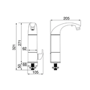 Ver imagem 4 de Torneira Lorenzeti Filtro Acqua Due de Mesa Branco
