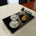 Ver imagem 2 de Bandeja decorativa De madeira Para Café Bar Bebidas Cozinha