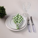 Ver imagem 3 de Kit 2 Guardanapos de Tecido Estampado Allegra 2 Peças 35cm X 35cm 100% Poliéster - Xadrez