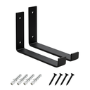 Ver imagem 1 de Suporte Mão Francesa Invertida 20cm 2 Peça Estilo Industrial