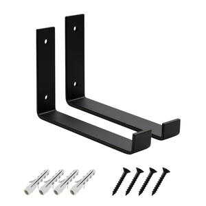 Suporte Mão Francesa Invertida 20cm 2 Peça Estilo Industrial