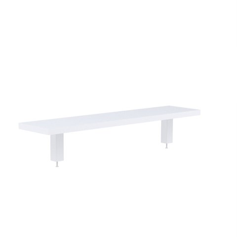 Prateleira Divisor Central 1400x203mm PCCP140 Branco