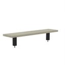 Ver imagem 1 de Prateleira Divisor Central 1400x203mm PCCP140 Marrom/Walnut/Preto