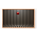 Ver imagem 2 de Quadro Decorativo N°6 115x70cm - Panorâmico - Ilusão 3D Op Art - Rollflex