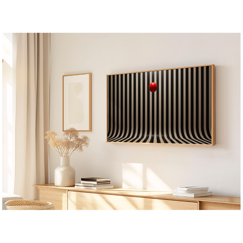 Quadro Decorativo N°6 115x70cm - Panorâmico - Ilusão 3D Op Art - Rollflex