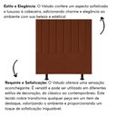 Ver imagem 2 de Cabeceira Estofada Cama Casal Queen Size 160 Cm Sara Veludo e Frame Terracota