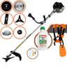 Roçadeira Cg430-b Anmax 43cc 1,7hp C/ 4 Facas + Carretel + Escova de Aço + Óleo Stihl 2t - 1