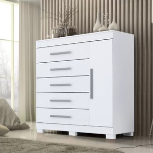 Comoda Rayane Prime C/sapateira 100% Mdf - Branco