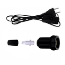 Ver imagem 4 de Cabo Abajur 1,2m Com Interruptor Liga/Desliga Bivolt Preto