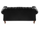 Ver imagem 4 de Sofá Dom Pedro Chesterfield 2 Lugares e Puff Captonê Couríssimo Bella Decor