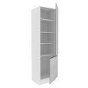Ver imagem 4 de Paneleiro Madesa Acordes 100% MDF 60 cm 2 Portas Branco Brilho Cor:Branco