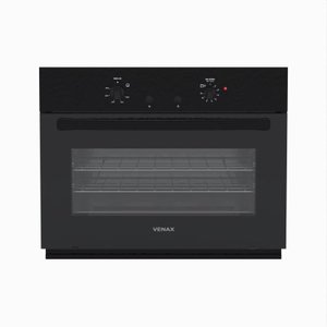 Forno de Embutir a Gas 90L Totale Nero GIIi Gas Glp 127V