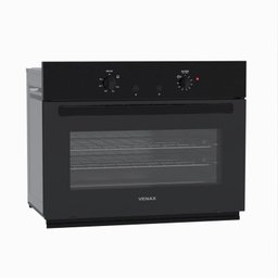 Forno de Embutir a Gas 90L Totale Nero GIIi Gas Glp 127V - 2