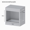 Ver imagem 5 de Forno de Embutir a Gas 90L Totale Nero GIIi Gas Glp 127V