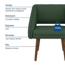 Ver imagem 6 de Poltrona Valentina em Veludo – Just Tiime