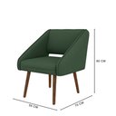 Ver imagem 4 de Poltrona Valentina em Veludo – Just Tiime