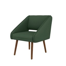 Poltrona Decorativa Valentina em Veludo Just Time - 1