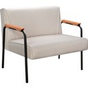 Ver imagem 2 de Namoradeira Decorativa Braços Fixo Jade