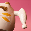 Ver imagem 3 de Caneca de Porcelana Cat Loves Fish - Rosa