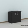 Armário para Escritório Baixo 2 Portas com Chave - 19